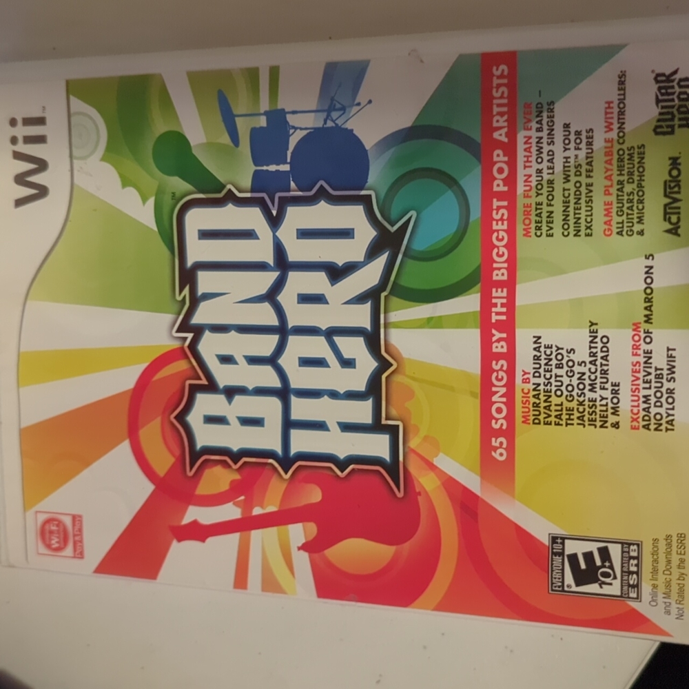Wii Band Hero